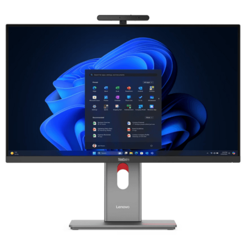 All-in-One Lenovo ThinkCentre M90a Pro Gen 6 AIO (27 inches) , Intel Core Ultra 5 235, 14C (6P + 8E) / 14T, Max Turbo up to 5.0GHz, 24MB Intel Smart Cache, RAM 1x 16GB SODIMM DDR5-5600, SSD 512GB SSD M.2 2280 PCIe 4.0x4 Performance NVMe Opal 2.0, Video: Integrated Intel Graphics, Optic: None, Card