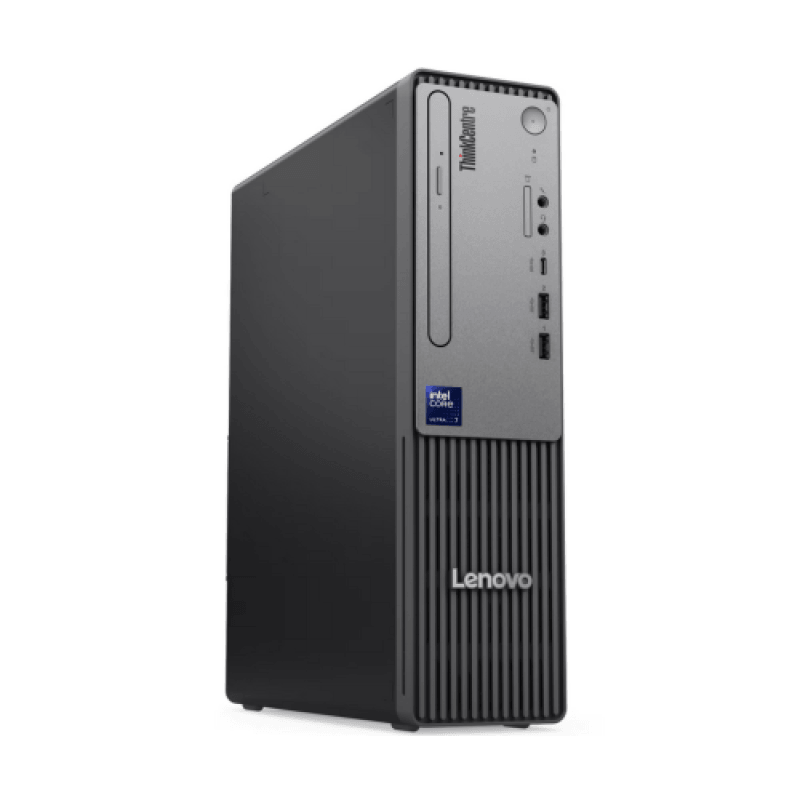 Desktop Lenovo ThinkCentre neo 50s Gen 6 , Intel Core™ Ultra 7 265, 20C (8P + 12E) / 20T, Max Turbo up to 5.3GHz, 30MB Intel® Smart Cache, RAM 1x 16GB UDIMM DDR5-5600, SSD 512GB SSD M.2 2280 PCIe® 4.0x4 NVMe®, Video: Integrated Intel® Graphics, Optic: None, Card reader: 3-in-1 Card Reader