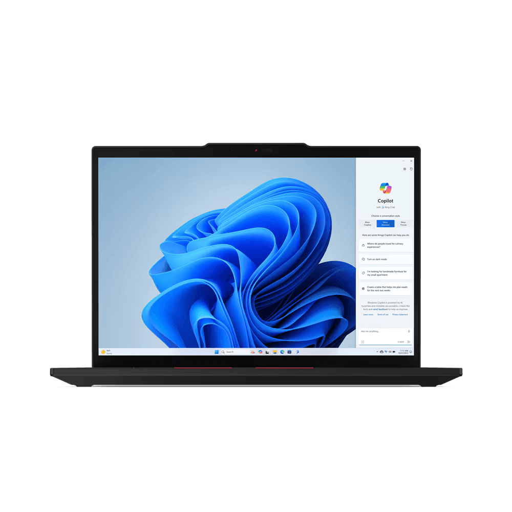 Laptop Lenovo ThinkPad T14 Gen 5 (Intel); 14" WUXGA; Intel Core Ultra 7 155U; Integrated Intel Graphics; RAM 64GB, SSD 1TB, 3YP W11P