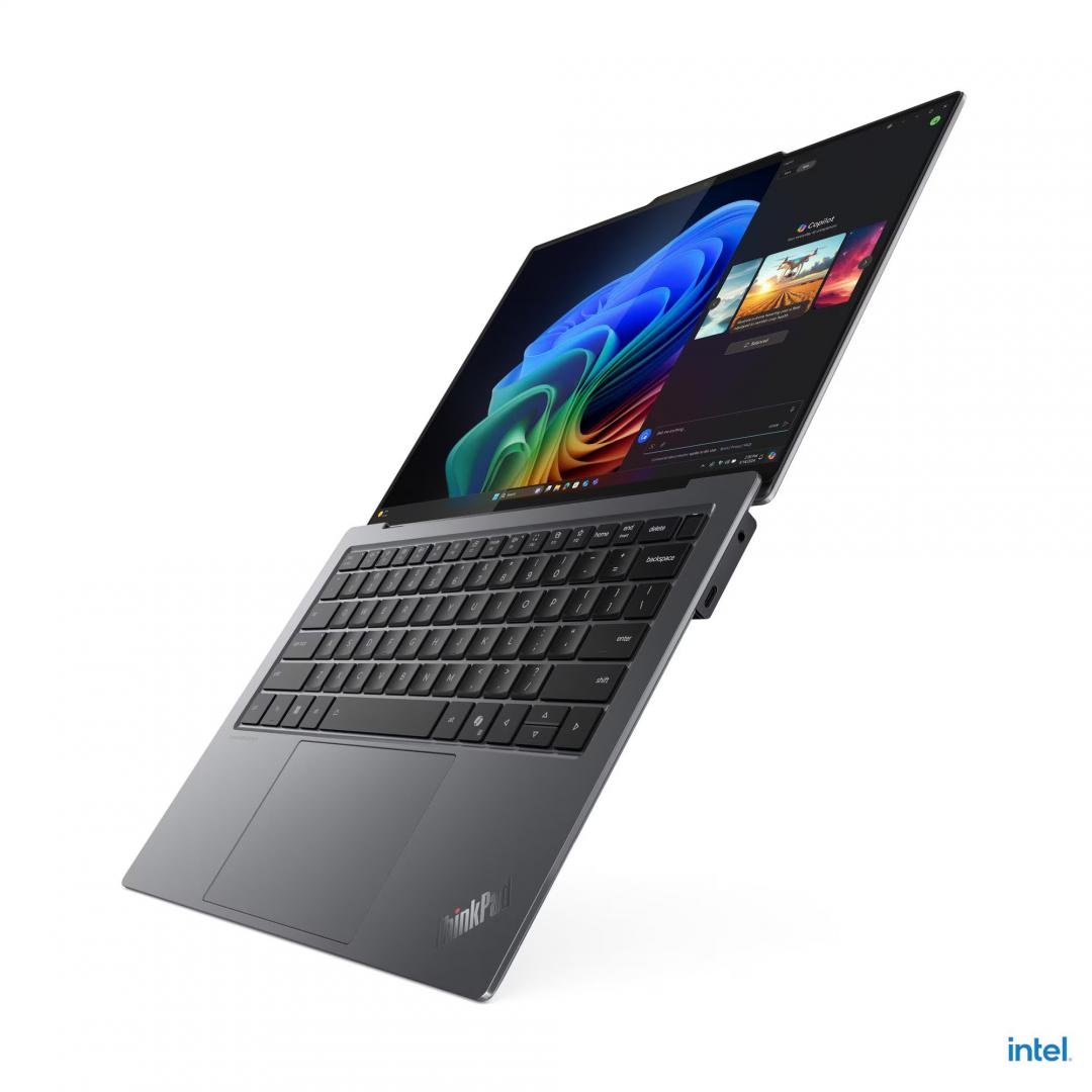 Laptop Business Lenovo ThinkPad X9-14 Gen 1, cu procesor Intel Core Ultra 7 258V, 14'' OLED Touch, 32 GB LPDDR5x, 1 TB SSD, Intel Arc 140V, Windows 11 Pro