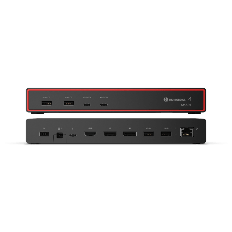 Lenovo ThinkPad Thunderbolt 4 Smart Dock Gen2 7500 Prin cablu Negru