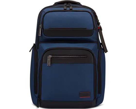 Lenovo ThinkPad Executive 16" Backpack, 22L capacity, 36.2 x 25.3 x 2.2 cm, 1.8kg, Outside Fabric Material: polyester 88%, leather 12%, Navy