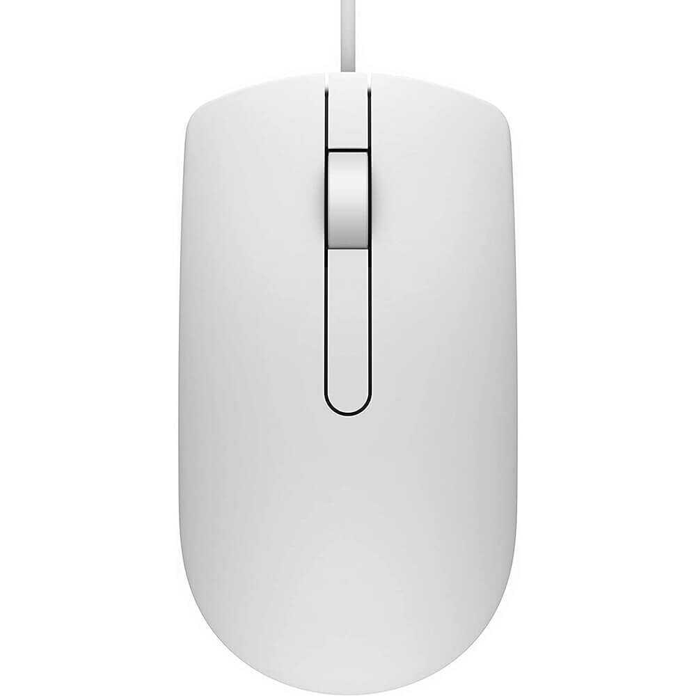 Mouse DELL MS116, alb