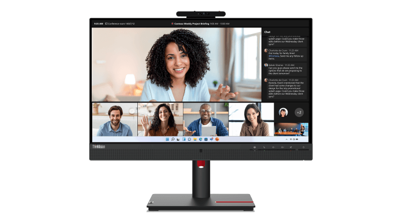 Monitor  LenovoThinkVision T24mv-30; 23.8"IPS, FHD (1920x1080), 16:9, Brightness: 250 cd/m², Contrast ratio: 1000:1, Response time: 4ms (Extreme mode) / 6ms (Typical mode), Dot / Pixel Per Inch: 93 dpi, Color Gamut: 99% sRGB, View angle: 178° / 178°, Stand: Tilt, Swivel, Pivot, Height Adjust Stand
