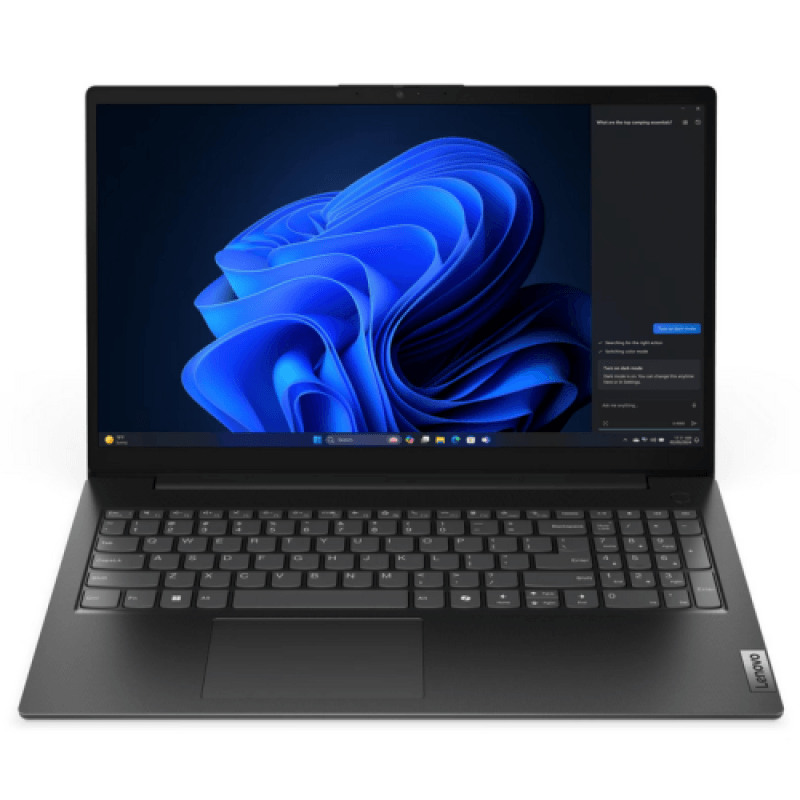 Laptop SMB Lenovo V15 G5 IRL, cu procesor Intel Core 7 240H, 15.6'' IPS, 32 GB DDR5, 1 TB SSD, Intel Graphics, Fr OS