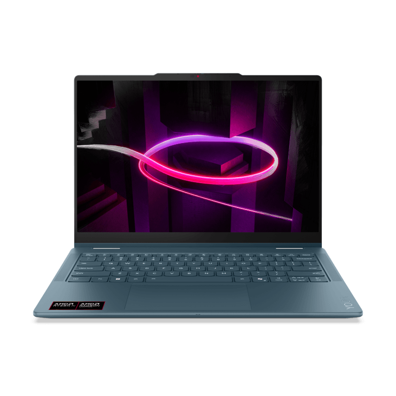 Laptop Consumer Lenovo Yoga 7 2-in-1 14AGP11, cu procesor Ryzen AI 7 445, 14'' OLED, 32 GB LPDDR5x, 1 TB SSD, AMD Radeon 840M, Windows 11 Pro
