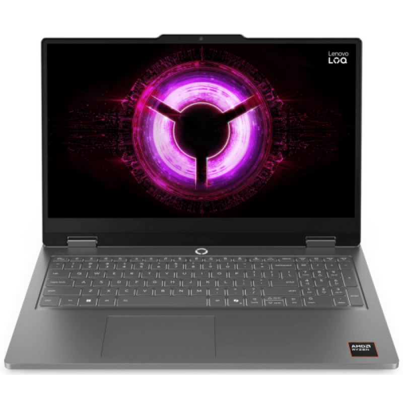 Laptop Gaming Lenovo LOQ Essential 15ARP11, cu procesor AMD Ryzen 7 170, 15.6'' IPS, 16 GB DDR5, 1 TB SSD, NVIDIA GeForce RTX 5050, 8GB GDDR7, Fr OS