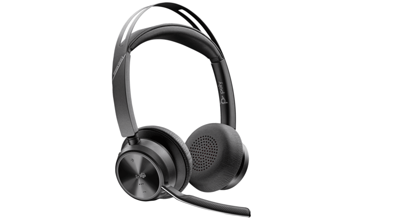 Poly Voyager Focus 2 Microsoft Teams Certified USB-C-C Headset +USB-C/A Adapter