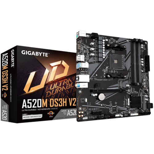 Placa de bază Gigabyte A520M DS3H V2 AM4