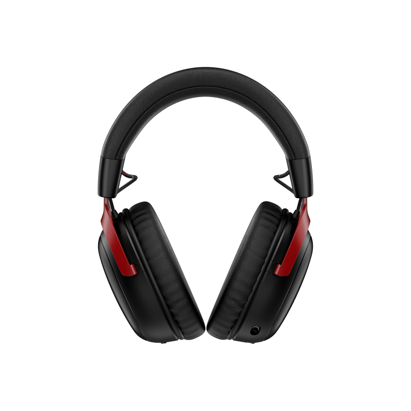 Casti gaming HyperX Cloud III S Black-Red, autonomie pana la 120 ore, timp incarcare 5 ore, DTS Headphone:X Spatial Audio, drivere 53mm, microfon detasabil cu metal mesh, noise cancelling si indicator LED, jack 3,5mm/USB-C/USB-A, cupe cu spuma cu memorie, multiplatforma, negru - rosu