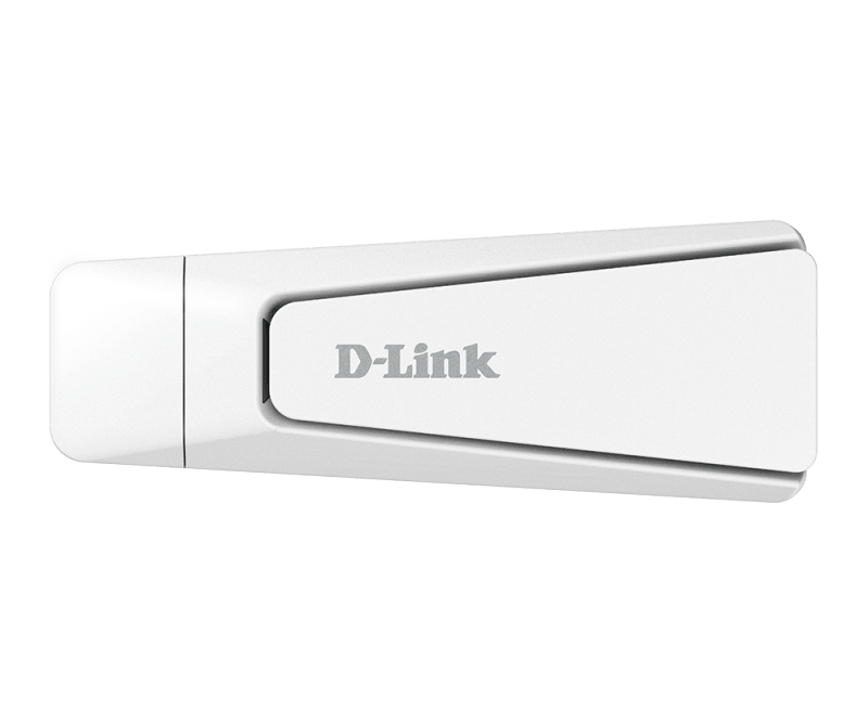 Adaptor Wireless DLink AX18U, USB 3.0, IEEE 802.11ax/ac/n/g/b alb