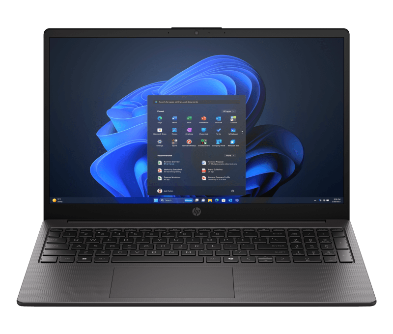 Laptop SMB HP 255R G10, cu procesor AMD Ryzen 5 7535U, 15.6'' IPS, 8 GB DDR5, 512 GB SSD, AMD Radeon 660M, Fr OS