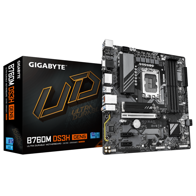 Placa de bază Gigabyte B760M DS3H GEN5 LGA1700