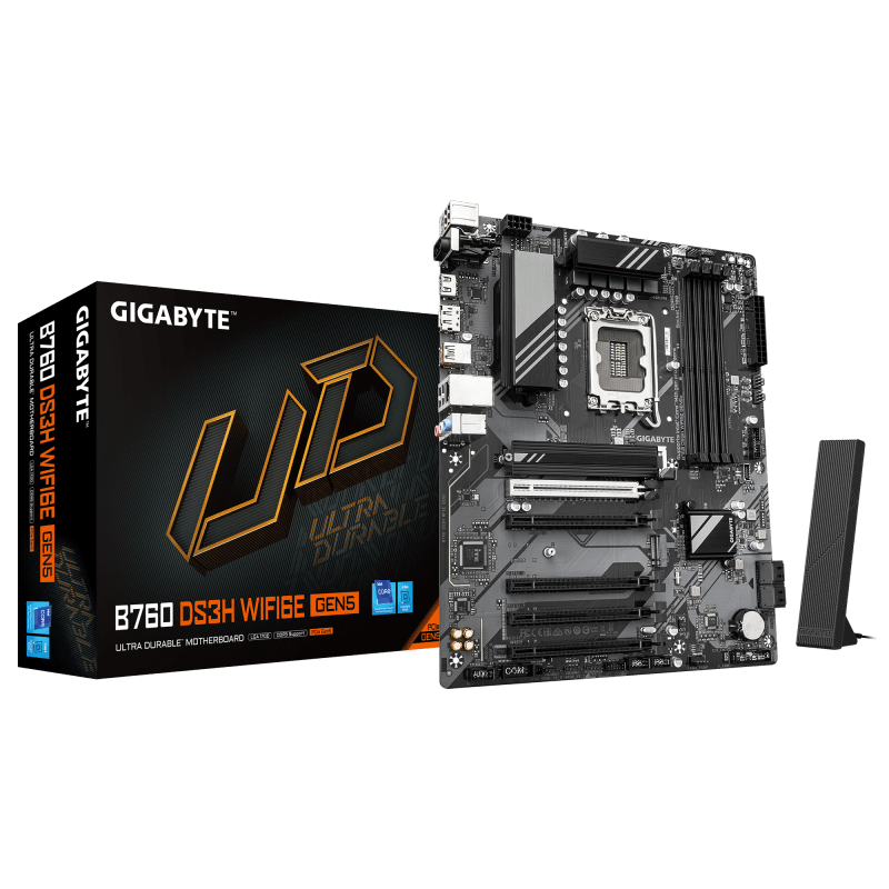 Placa de baza Gigabyte B760 DS3H WIFI6E GEN5