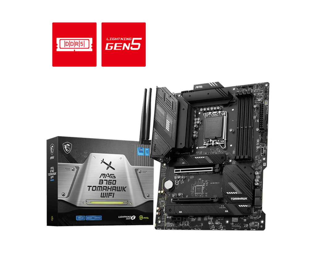 Placa de bază MSI MAG B760 TOMAHAWK WIFI DDR5 LGA1700