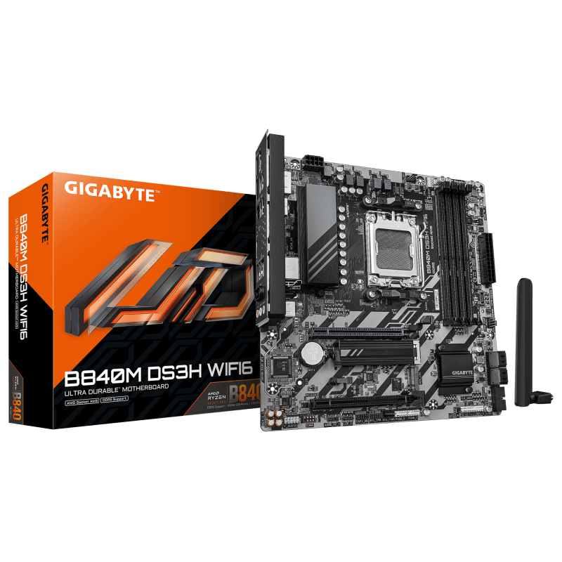 Placa de bază Gigabyte B840M DS3H WIFI6 AM5