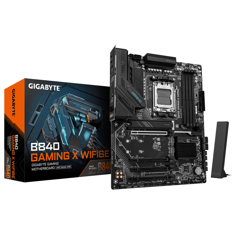 Placa de bază Gigabyte B840 GAMING X WIFI6E AM5