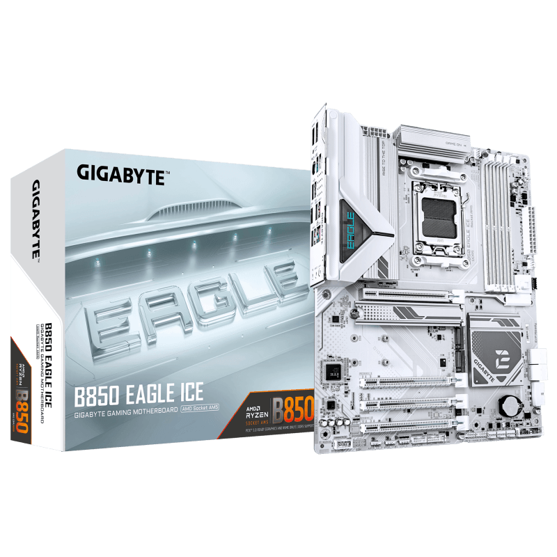 Placa de bază Gigabyte B850 EAGLE ICE AM5