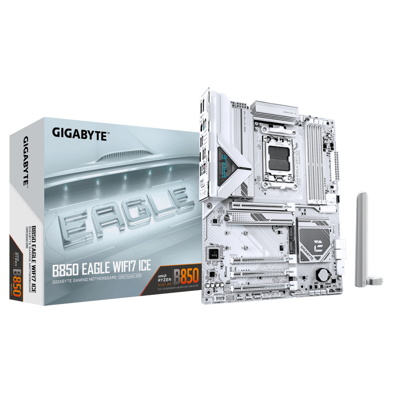 Placa de bază Gigabyte B850 EAGLE WIFI7 ICE AM5