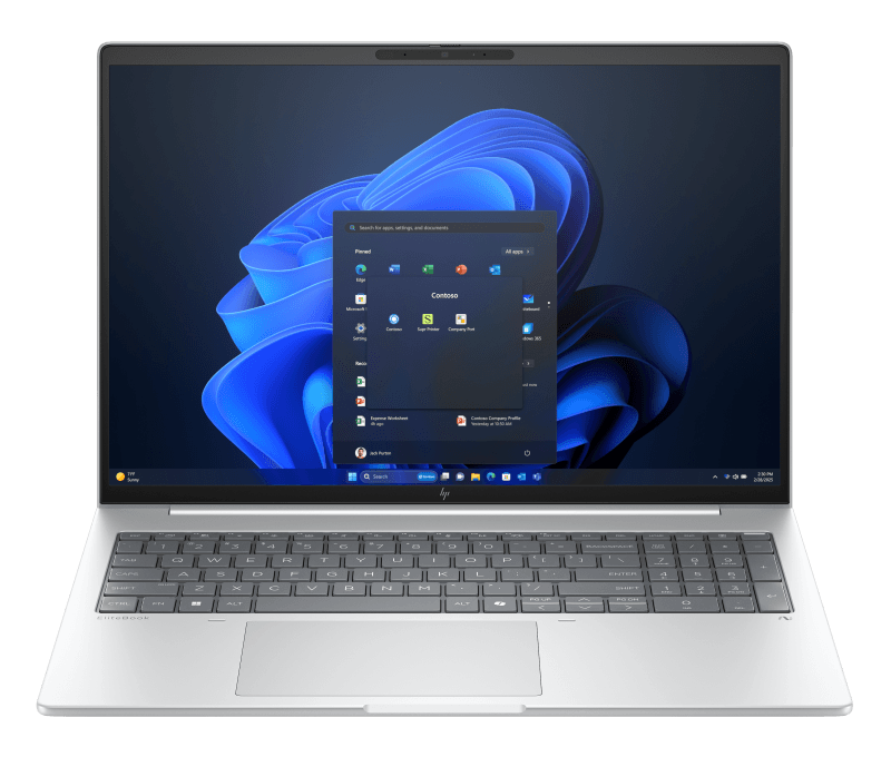 Laptop Business HP EliteBook 8 G1i, cu procesor Intel Core Ultra 7 268V, 16'' IPS, 32 GB LPDDR5x, 1 TB, Intel Arc Graphics, Windows 11 Pro