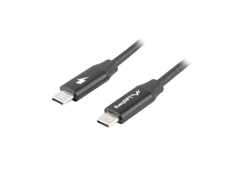 Cablu USB-C M/M 2.0 1,8 m Quick Charge 4.0 negru