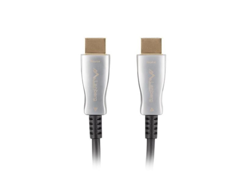 Cablu HDMI M/M v2.0 100 m optic negru AOC