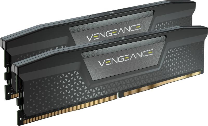 Memorie RAM CORSAIR VENGEANCE 32GB (2x16) DDR5, 6000MHz, CL38, 1.35V, XMP 3.0, negru, Kit of 2