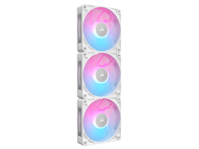 Ventilatoare Carcasa CORSAIR iCUE LINK RX120 MAX 3x120mm RGB ALB