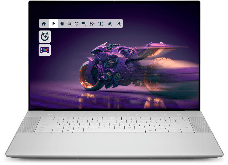 Laptop Consumer DELL 16 Premium, cu procesor Intel Core Ultra 7 255H, 16.3'' IPS, 32 GB LPDDR5x, 1 TB SSD, NVIDIA GeForce RTX 5060, 8GB GDDR7, Windows 11 Pro
