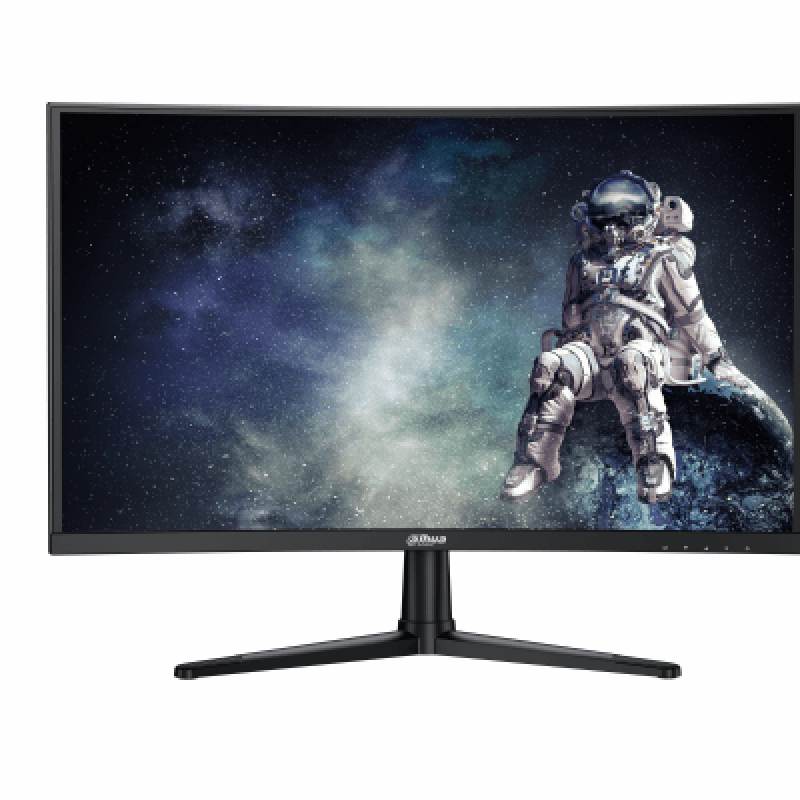 Monitor Dahua 27" DHI-LM27-E240C, Curvature: 1500R, Diagonal (inch): 27, Diagonal (cm): 68, Aspect ratio: 16:9, Panel: VA, Resolution: 1920x1080, Refresh Rate: 240Hz, Response time MPRT: 1ms, Brightness (max): 350 cd/m², Contrast (static) : 4000:1, Viewing angle: 178/178, Color Gamut Type: NTSC