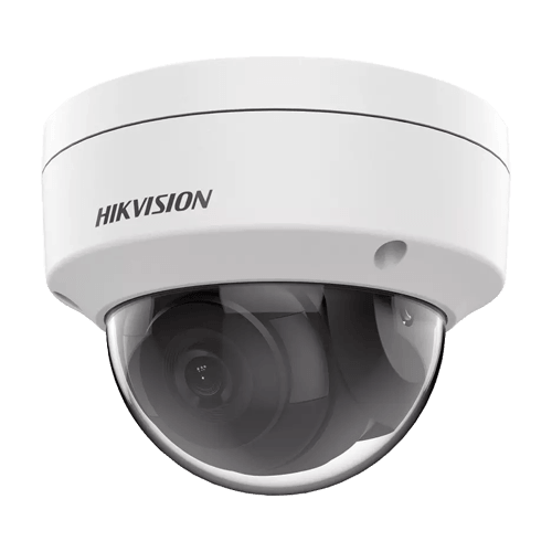 Camera de supraveghere IP Dome 4MP Hikvision DS-2CD1141G0-I(2.8MM), lentila fixa 2.8mm, iluminare: Color: 0.01 Lux @ (F2.0, AGC ON), B/W: 0 Lux with IR: 30m, interfata: 1 RJ45 10 M/100 M self-adaptive Ethernet port, alarma la evenimente: Motion detection, video tampering alarm, exception