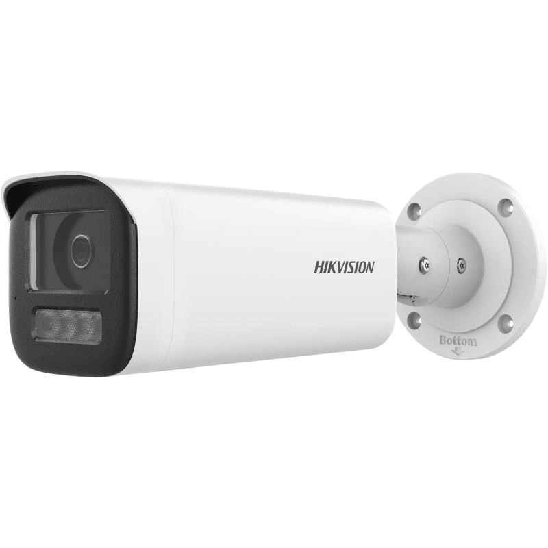 Camera de supraveghere IP Bullet 4MP Hikvision DS-2CD1B43G2-LIUF(2.8MM), lentila fixa: 2.8mm, iluminare min: Color: 0.005 Lux @ (F1.6, AGC ON),B/W: 0 Lux cu IR: 60m, microfon incorporat, slot card de memorie: microSD/microSDHC/microSDXC card, up to 512 GB, alarma la evenimente: Motion detection