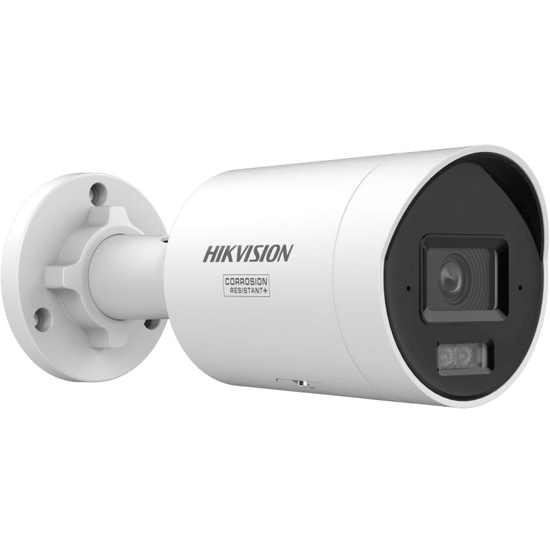 Camera de supraveghere IP Bullet 4MP Hikvision DS-2CD2047G3-LIY(2.8MM), lentila fixa 2.8mm, iluminare min: Color: 0.0005 Lux @ (F1.0, AGC ON),0 Lux cu lumina alba: 40m, IR 40m, microfon incorporat, slot card de memorie: microSD/microSDHC/microSDXC maxim 512GB, alarma la evenimente: Motion detection
