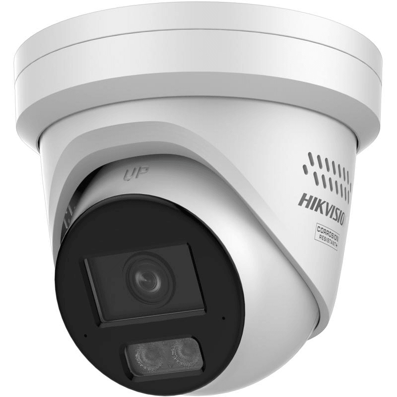 Camera de supraveghere IP Turret 4MP Smart Hybrid Light with ColorVu Hikvision DS-2CD2347G3-LIS2UY/SL(2.8MM), lentila fixa 2.8mm, iluminare min: Color: 0.0001 Lux @ (F1.0, AGC ON),0 Lux cu IR 30m, microfon incorporat, difuzor incorporat, interfata audio: 1/1, alarma: 1/1, slot card de memorie