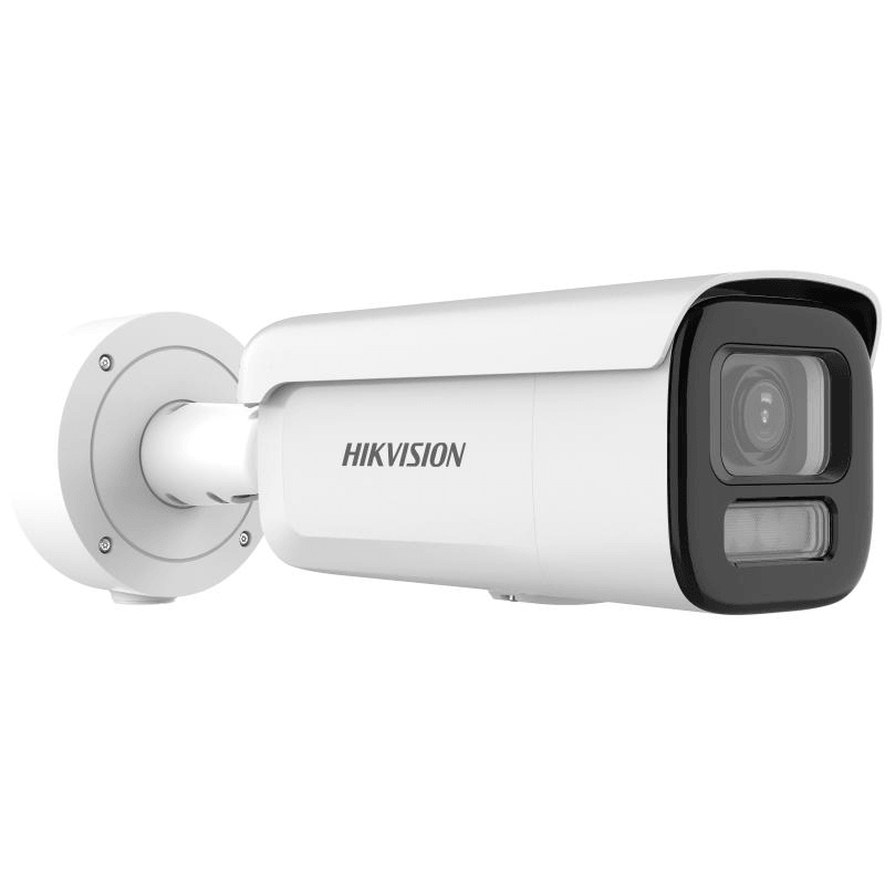 Camera de supraveghere IP Bullet 4MP Hikvision DS-2CD2647G3- LIZSY(2.8-12MM), lentila varifocala: 2.8-12mm, iluminare min: Color: 0.0005 Lux @ (F1.2, AGC ON),0 Lux cu lumina alba, IR 60m, interfata audio: 1/1, alarma: 1/1, slot card de memorie: microSD/microSDHC/microSDXC maxim 512GB, alarma la
