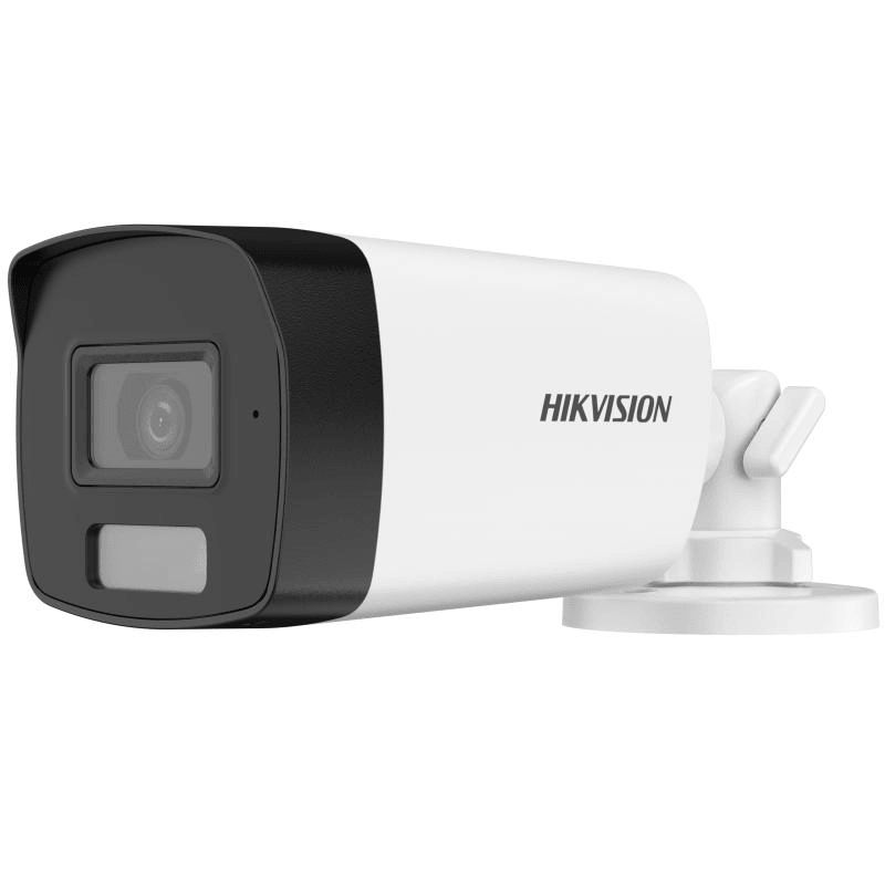 4K Smart Hybrid Light Fixed Bullet Camera High quality imaging with 4K, 3840 × 2160 resolution 2.8 mm and 3.6 mm fixed focal lens Up to 40 m IR distance for bright night imaging Up to 40 m white light distance for bright night imaging One port for four switchable signals (TVI/AHD/CVI/CVBS） Water and
