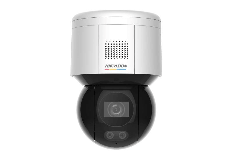 Camera supraveghere Hikvision DS-2DE3A400BW-DE/W F1 T5 ,4MP;rezolutie 2560 × 1440@ 25 fps,iluminare Color: 0.0005 Lux @ (F1.0, AGC ON); 0 Lux with white light, Day& Night 24/7 colorful imaging;lentila fixa 4mm,Zoom 16x digital, 120 dB /BLC/ HLC/3D DNR/ Smart feature:Line crossing detection, region