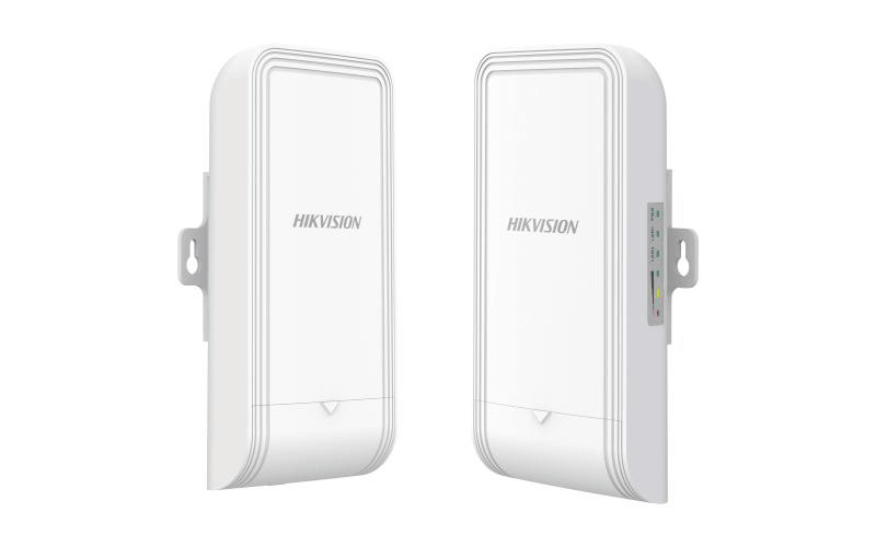 Kit Wireless Bridge Hikvision DS-3WF02-5AC/D 5Ghz 867Mbps 5KM, pana la 5km transmisie wireless, 867 Mbps 802.11ac wireless bridge, Built-in 12 dBi 2 x 2 MIMO antenna, Standard PoE, 2 × 10/100 Mbps RJ45 ports, dimensiuni: 90.8 mm × 187.87 mm × 57.87 mm, greutate: 0.26kg.