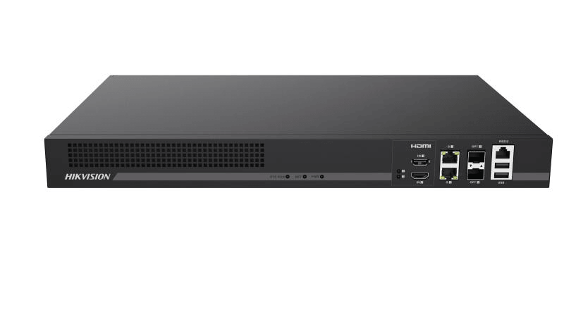 Decoder Hikvision, DS-6908UDI(C); Decoding 8-ch 4K, HDMI/BNC output, H.264, H.265, Smart264, Smart265, MJPEG;