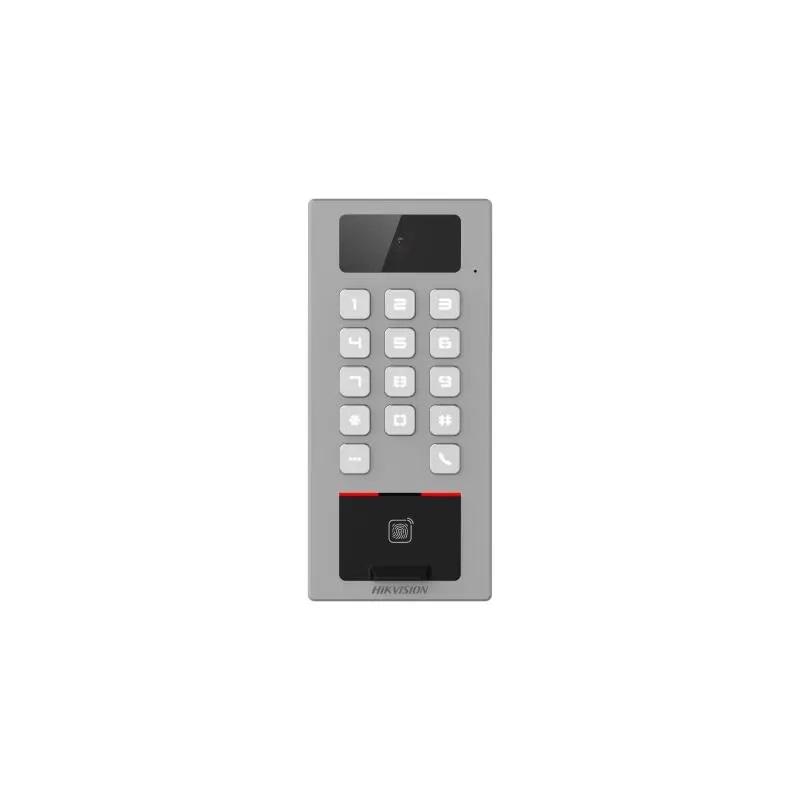 Terminal Access Control DS-K1T502DBFWX; Linux; Resolution 2MP 2 MPIntercom via SIP protocol. Supported SIP server: Brekeke, miniSipServer,FreePBX, Asterisk, 3CX, ELASTIX, and PBX ware, Wired Network:10 M/100 M self-adaptive, Working Temperature -40 C~ +70 C, Protective Level:IK09