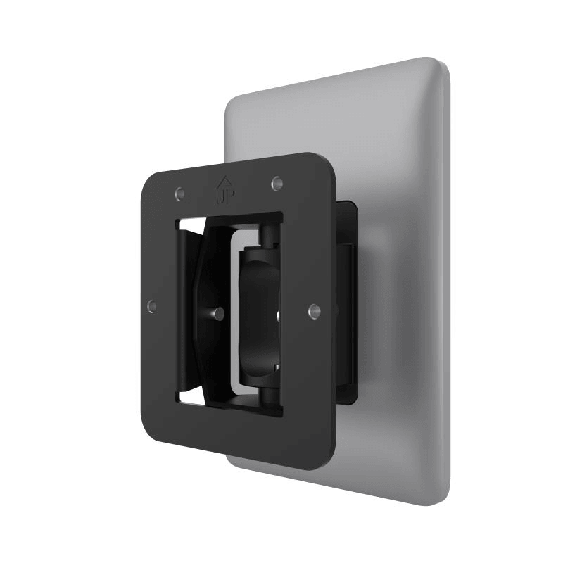 Suport de montare Hikvision de perete, material: aluminiu, greutate: 213g, unghi de montare: ± 45° (stanga si dreapta, ± 15° (sus si jos)