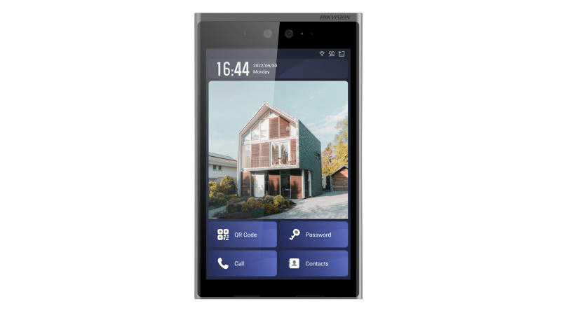 Videointerfon HIKVISION DS-KD9633-E6 TCP/IP, 10.1" touch screen,recunoastere faciala, IK07