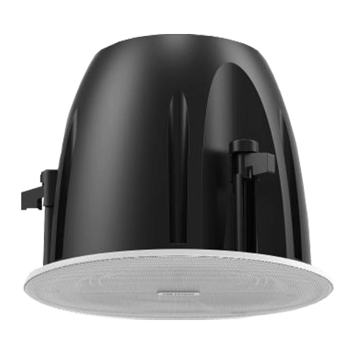 Difuzor de tavan Hikvision DS-QAZ0610G1-S, fara rama, putere difuzor: 10W, senzitivitate: 89 dB, frecventa: 120Hz~20kHz(-10dB), 1* 1.0-inch tweeter and 1* 6.5-inch woofer, dimensiuni: Ø242.78mm × 192.7 mm , greutate: 2.7kg.