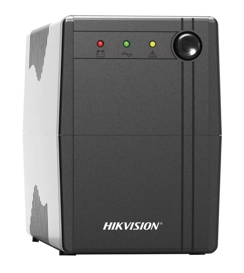 Oversea UPS Hikvision DS-UPS600; capacitate UPS: 600 VA / 360 W, input voltage range: 85 VAC to 150 VAC, frecventa input: 50/60 Hz self- adaptive, tip plug: Type B (NEMA 5-15), output voltage range: 110 VAC to 125 VAC, frecventa output: 50/60 Hz ± 0.5 Hz self-adaptive, tip outlet: Type B (NEMA