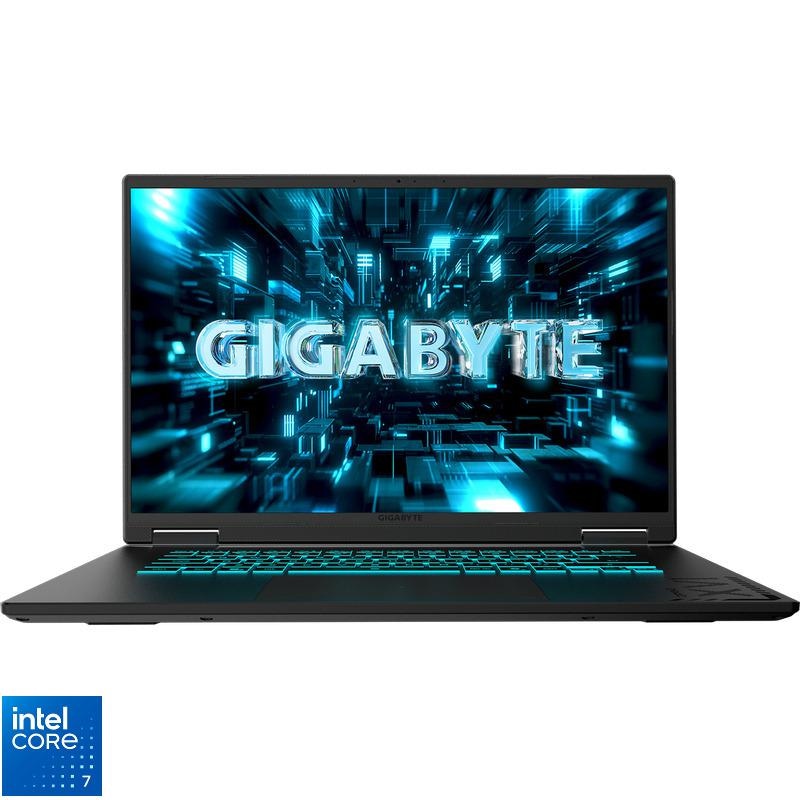 Laptop Gaming GIGABYTE A16 Pro, cu procesor Intel Core 7 240H, 16'' IPS, 32 GB DDR5, 1 TB SSD, NVIDIA GeForce RTX 5070 Ti, 12GB GDDR7, Fr OS
