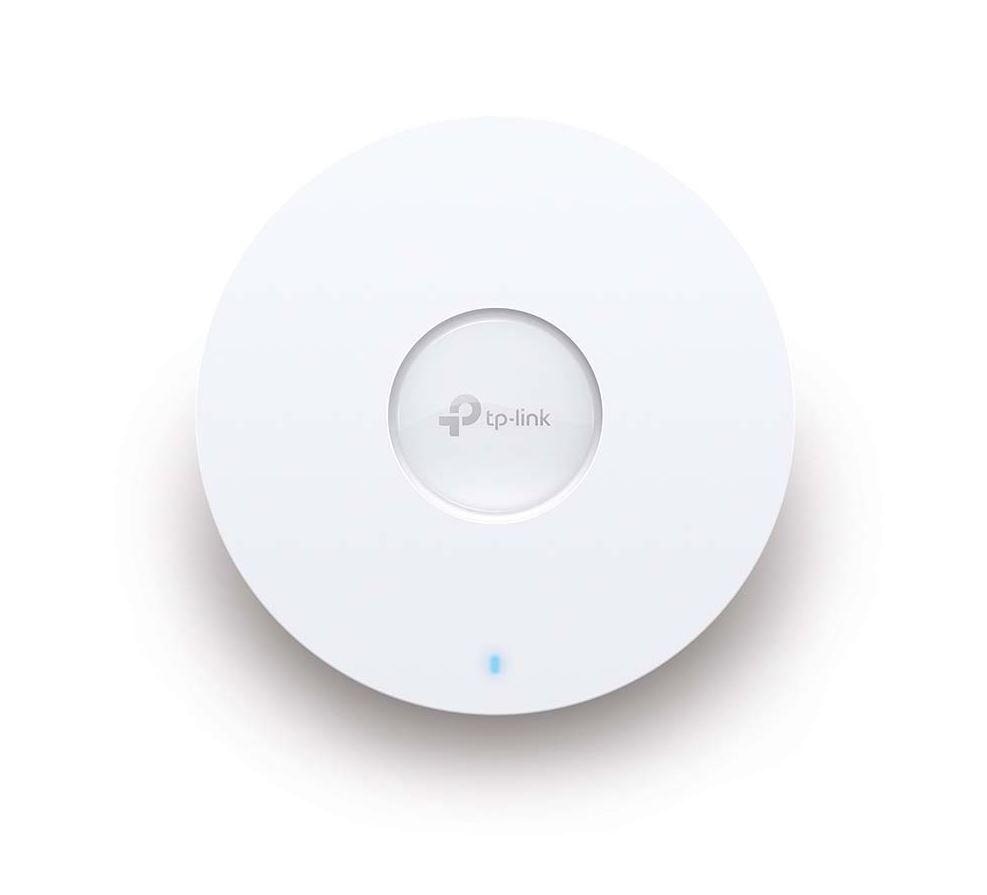 AX1800 Ceiling Mount Dual-Band Wi-Fi 6 Access Point PORT:1× Gigabit RJ45 Port SPEED:574Mbps at  2.4 GHz + 1201 Mbps at 5 GHz FEATURE: 802.3at POE and 12V DC (Power Adapter is not included), 2 ×Internal Antennas, MU-MIMO, Seamless Roaming, Band Steering, Beamforming, Load Balance, Airtime Fairness
