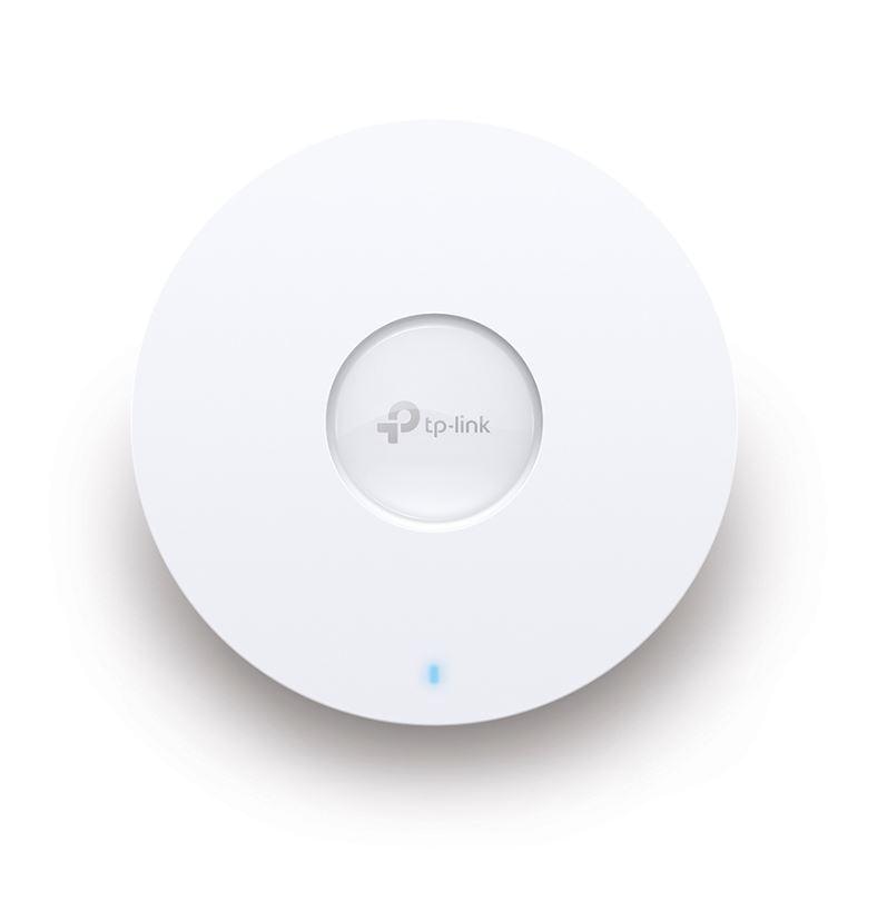 "AX3000 Ceiling Mount Dual-Band Wi-Fi 6 Access Point PORT:1× Gigabit RJ45 Port SPEED:574Mbps at  2.4 GHz + 2402 Mbps at 5 GHz FEATURE: 802.3at POE and 12V DC, 2×Internal Antennas, 160MHz  Supported, MU-MIMO, Seamless Roaming, Band Steering, Beamforming, Load Balance, Airtime Fairness, Centralized