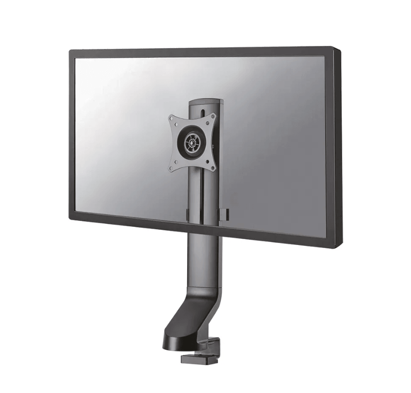 Suport monitor de birou Neomounts FPMA-D890WHITE; pentru display-uri cu diagonale 10"-30", sistem de prindere VESA 75x75~100x100, greutate maxima suportata 6kg, full motion, tilt +80°, swivel 60°, rotate 180°; inaltime reglabila manual 360-540mm; culoare negru. Garantie 5 ani