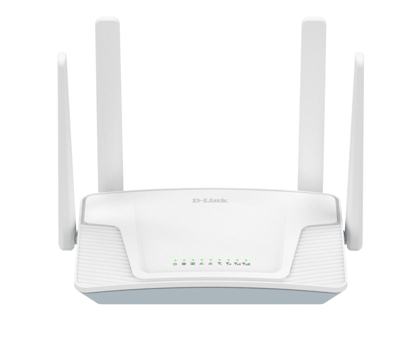 Router Wi-Fi 6 D-Link G416C 4G LTE AX1500 – Router WLAN mobil cu slot SIM, LTE Cat 6, pana la 1, 5 Gbit/s, WPA3, Dualband, 3X LAN, Failover, MU-MIMO, OFDMA