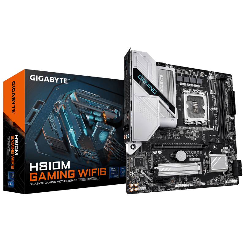Placa de bază Gigabyte H810M GAMING WIFI6 LGA1851